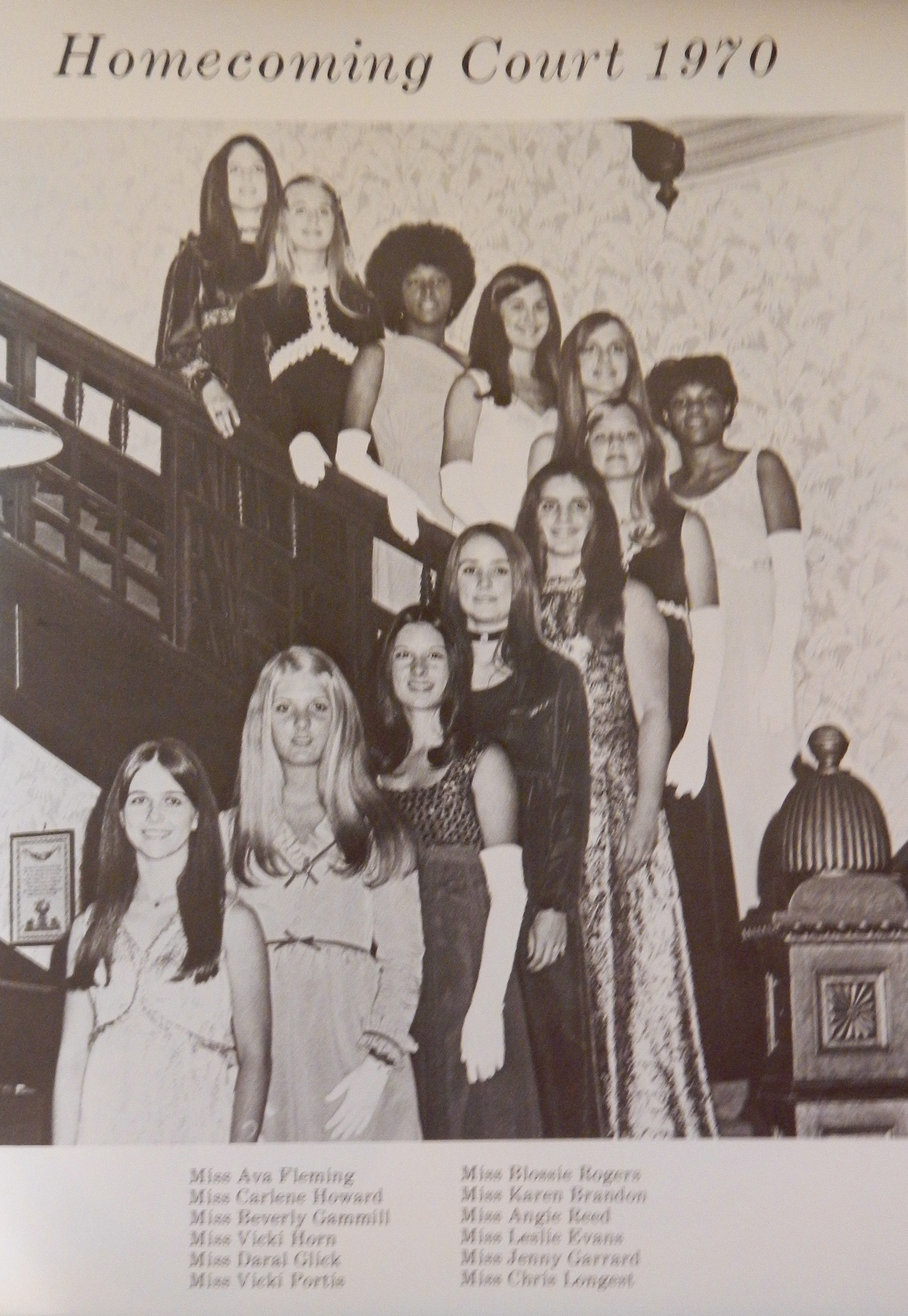 click to see item Homecoming Court 1970