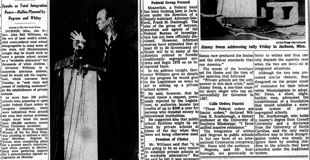 click to see item Governor of Mississippi Backs Private Schools